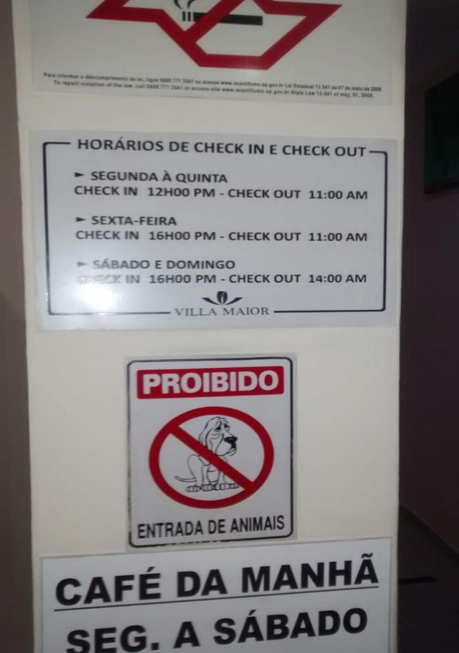 Villa Maior Hotel São Roque 외부 사진